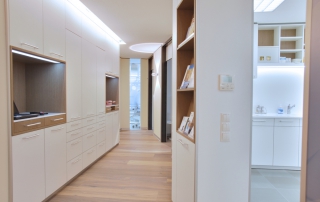 Flur zu den Behandlungsräumen